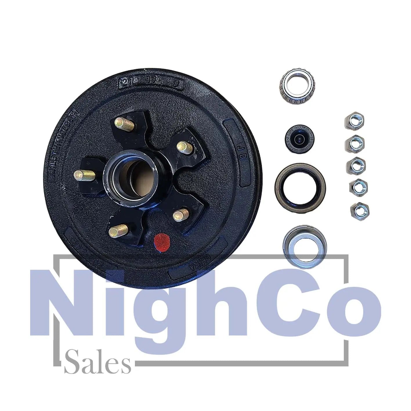 VLX 3.5K 5/5 Hub Drum Kit - 5 on 5" Bolt Pattern NighCo