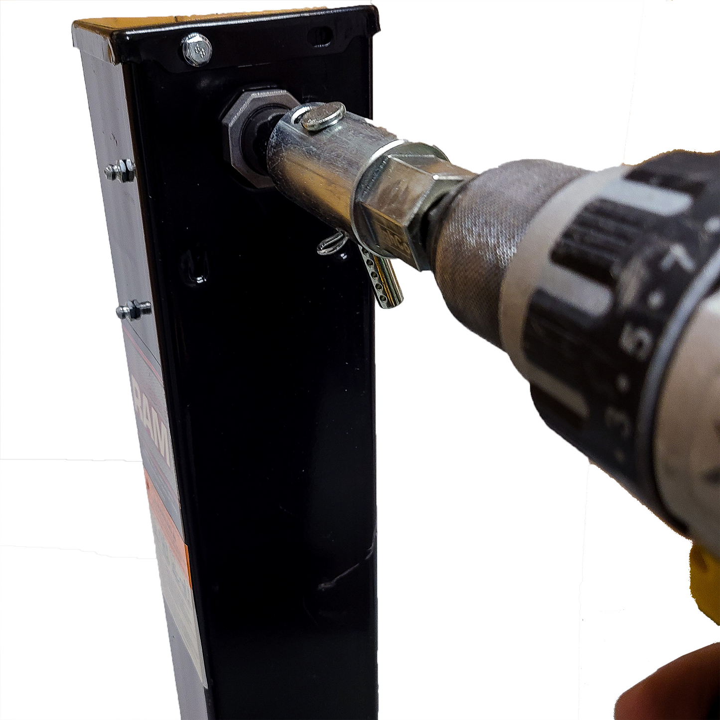 Jack And Drill - Drill To Trailer Jack Adapter