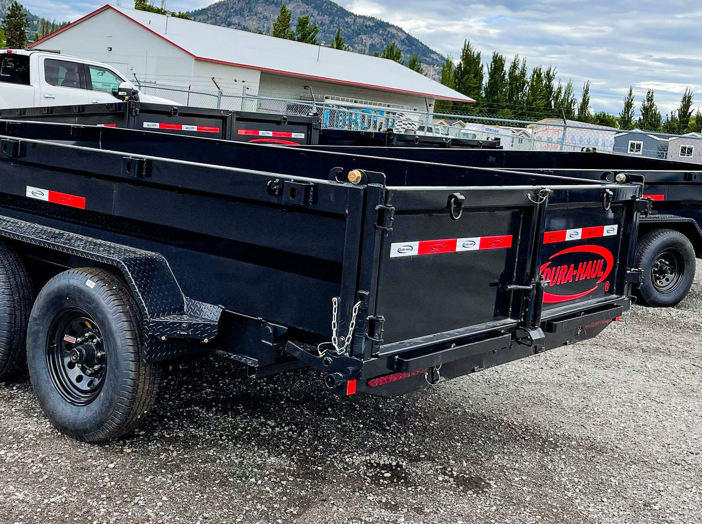 7x14 Dump Trailer Rental - 14K GVW