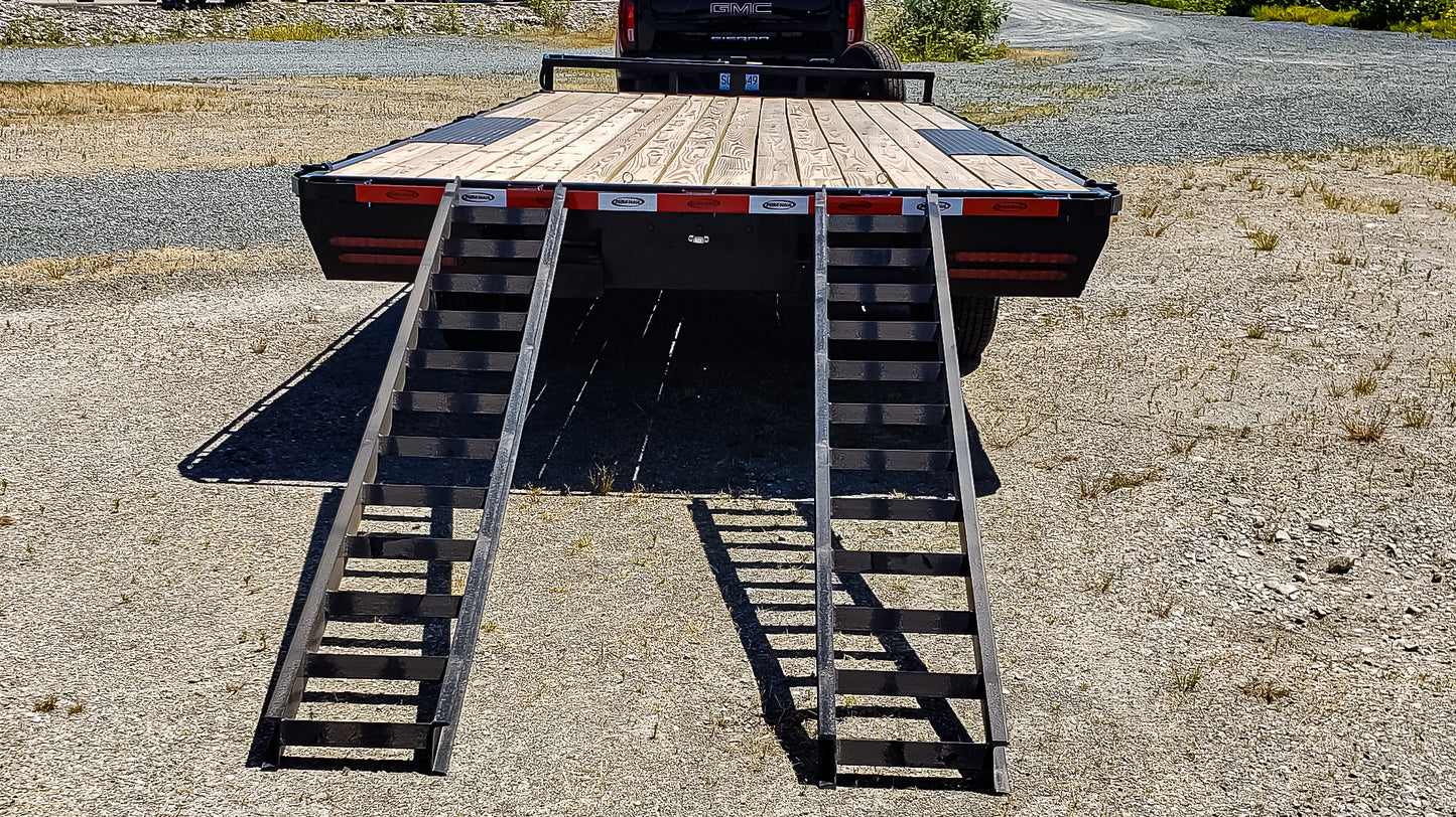 20FT Deck Over Flat-deck Trailer Rental - 14K GVW