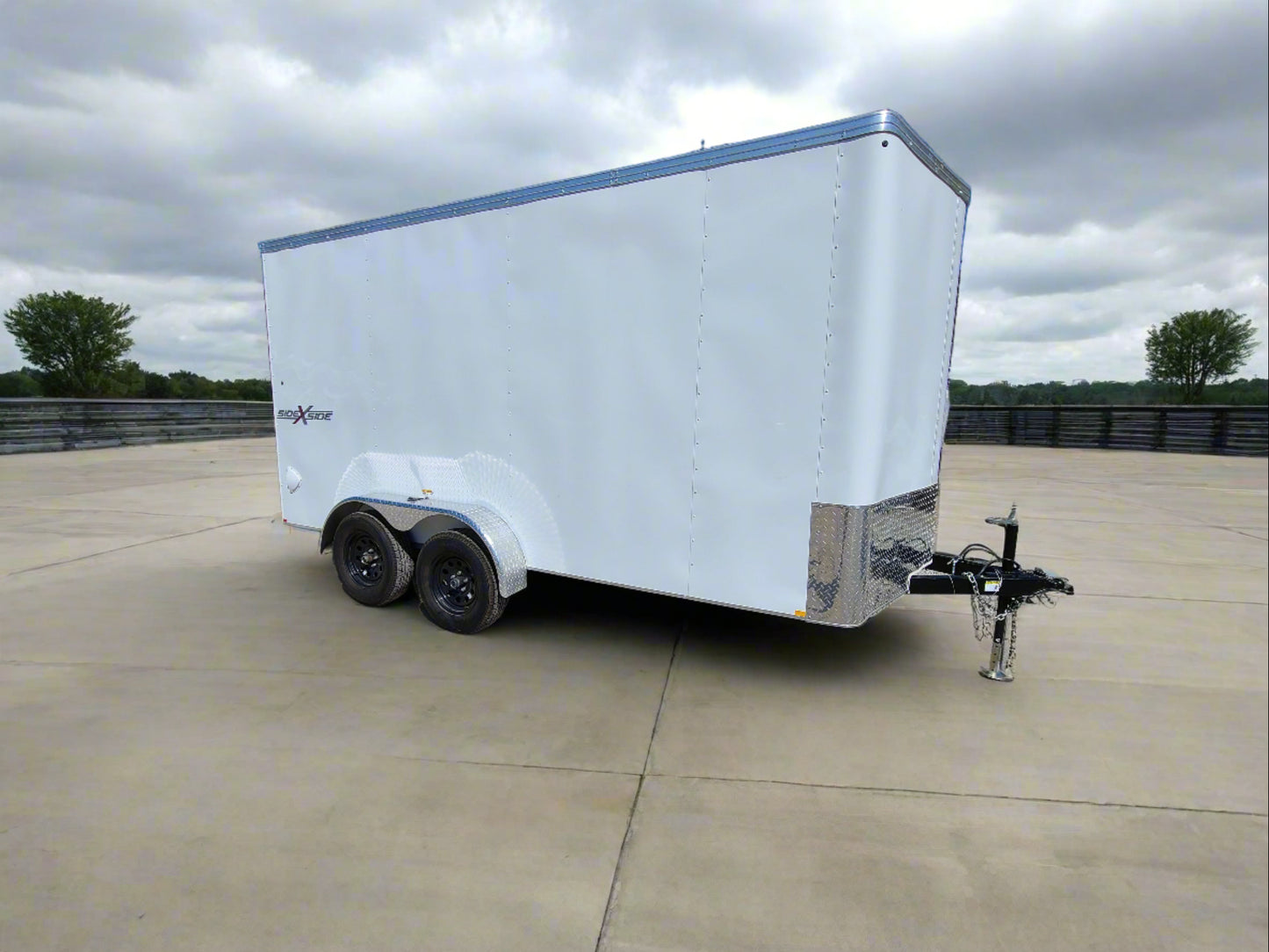 7x14 Enclosed Trailer Rental - 7k GVW