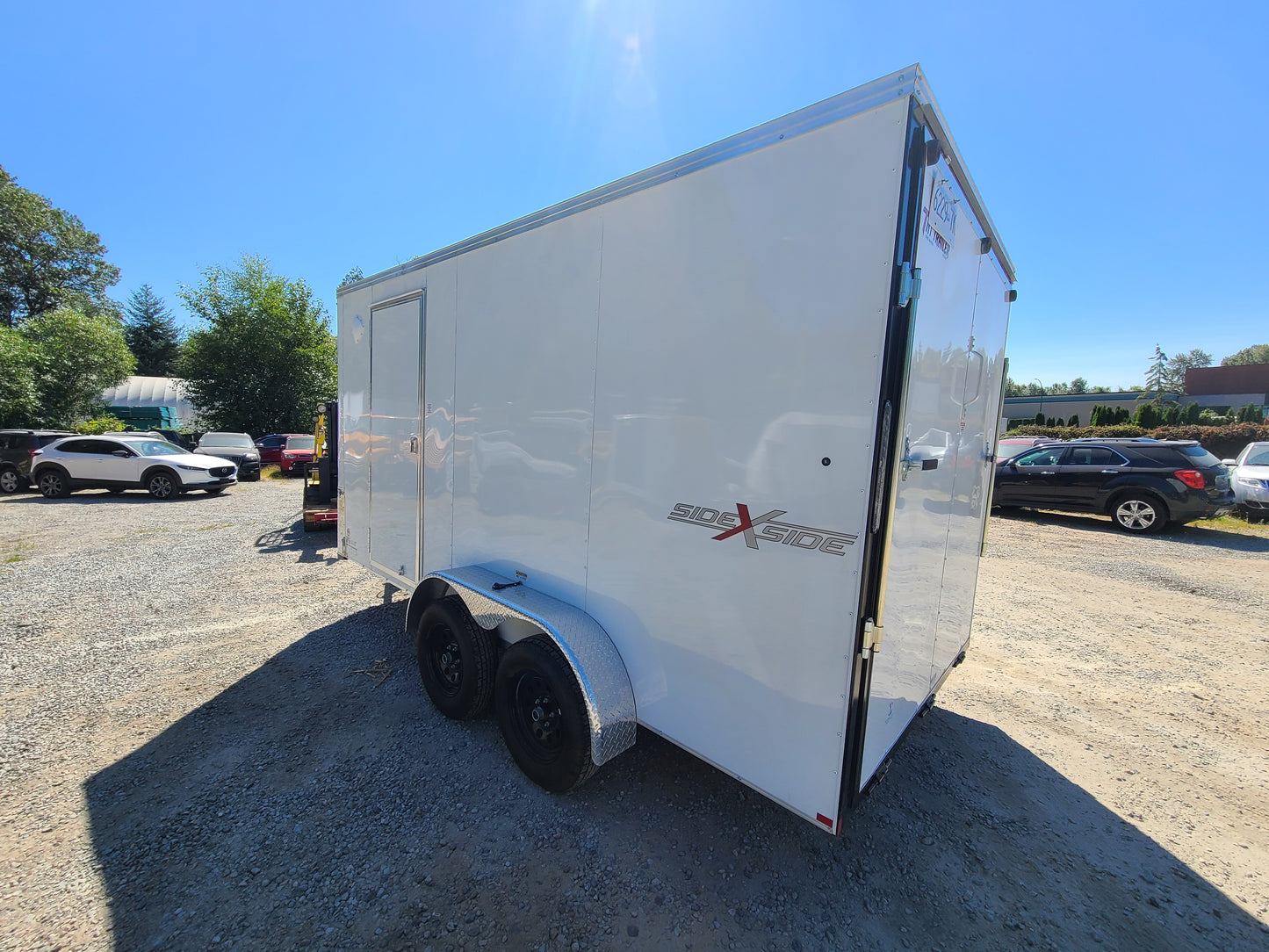 7x14 Enclosed Trailer Rental - 7k GVW