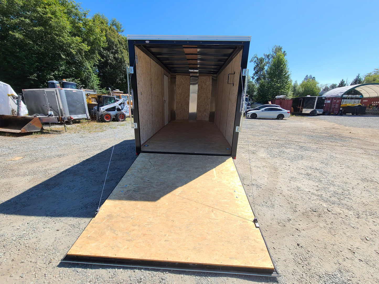 7x14 Enclosed Trailer Rental - 7k GVW