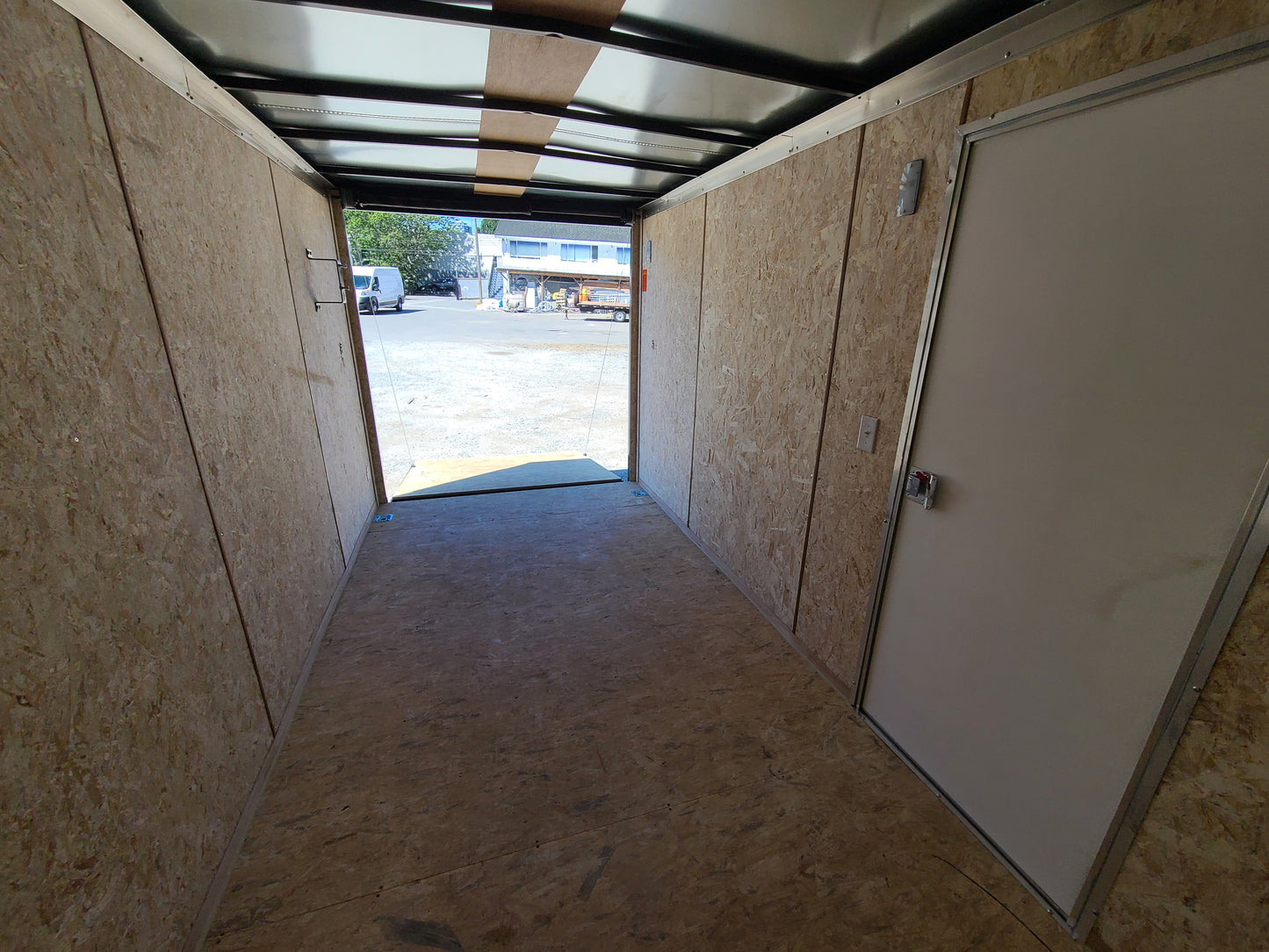 7x14 Enclosed Trailer Rental - 7k GVW