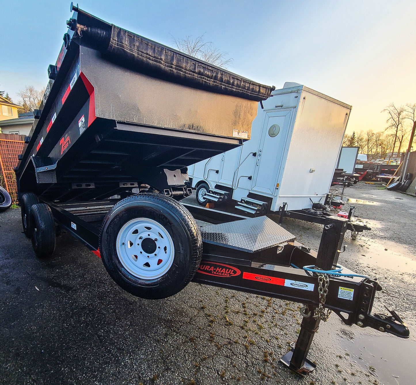 2023 Dura Haul 7x14 dump trailer - 14,000lbs GVW