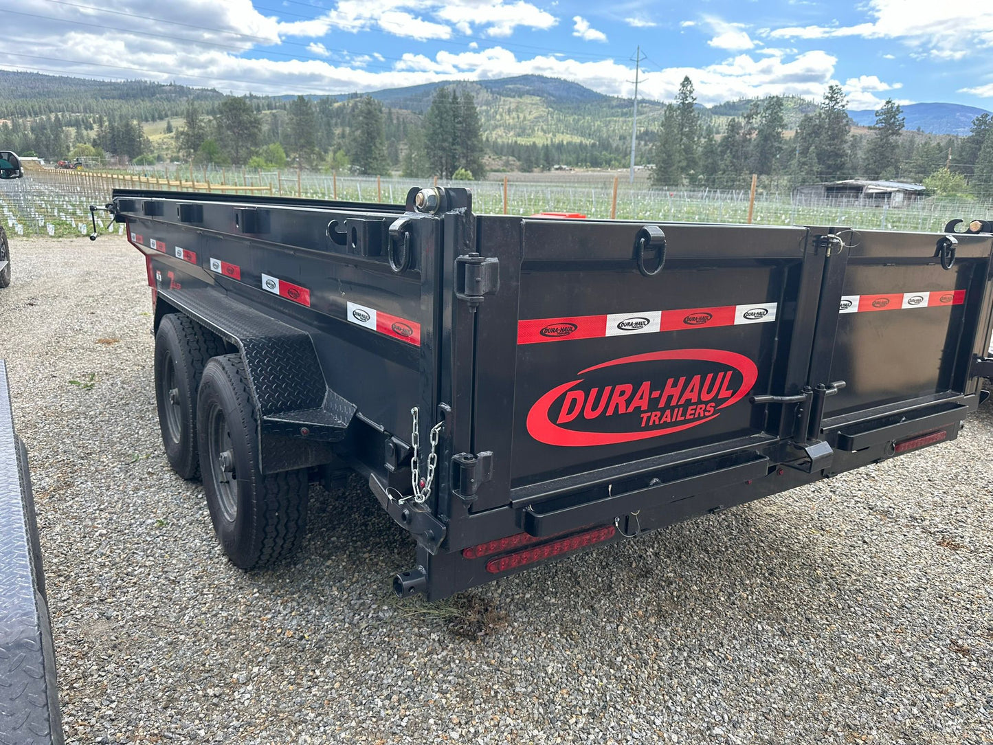 NEW - 2023 Dura Haul 7x14 Dump Trailer 16K GVWR