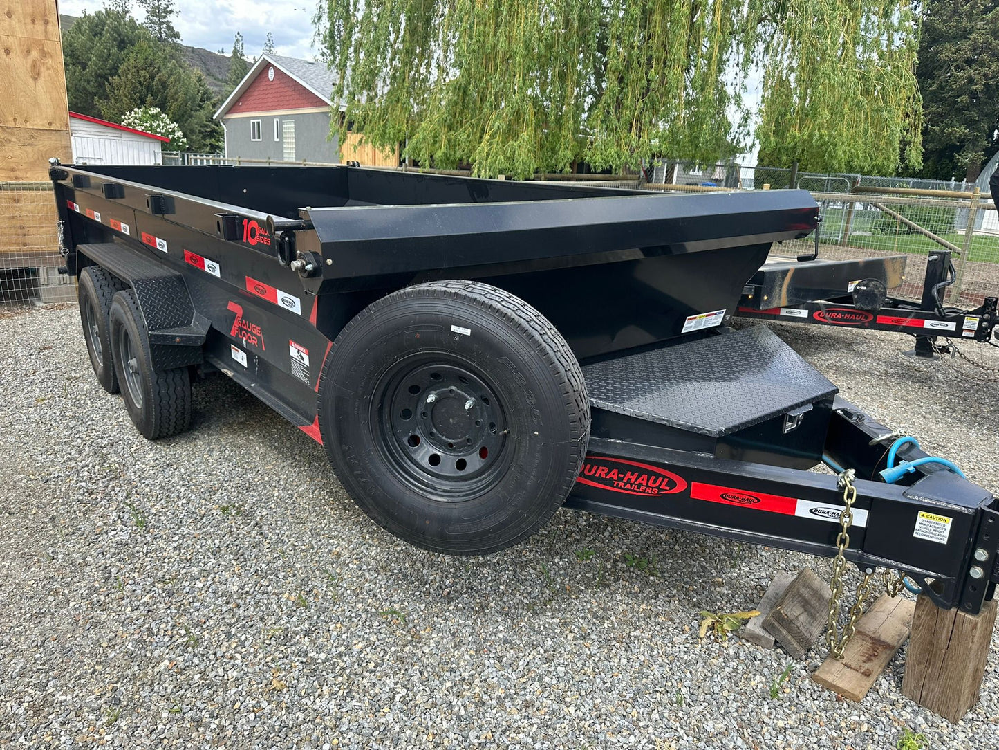 NEW - 2023 Dura Haul 7x14 Dump Trailer 16K GVWR