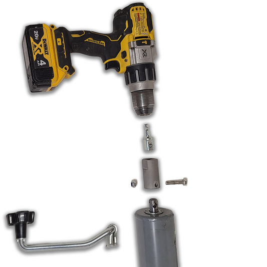 Jack And Drill Top-Wind - Drill To Trailer Jack Adapter For Top Wind Trailer Jacks